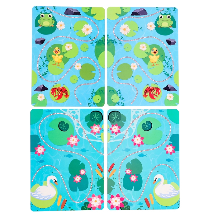 Развивающий набор &laquo;Помоги уточке&raquo;, 3+