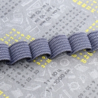 Пенал 2 секции, 125 х 205 х 40 мм, Calligrata 30П26/2 "Кот в цветах", ламинированный картон