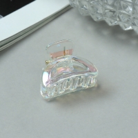 Краб для волос "Аванти" (набор 6 шт) дуга, 2,5 см, прозрачный