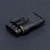 Разъем автомобильный, герметичный штекер-гнездо DJ7041-1.5-11/21 4 контакта, набор 2 шт