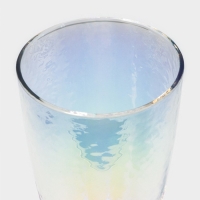 Набор бокалов для шампанского стеклянный Magistro &laquo;Жемчуг&raquo;, 270 мл, 7,5&times;26 см, 2 шт, цвет перламутровый