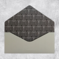 Конверт подарочный &laquo;Поздравляем&raquo;, софт тач, тиснение, 19 &times; 9,2 см