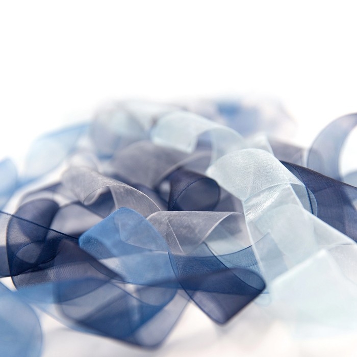 Лента капроновая, 20 мм, 20 &plusmn; 1 м, цвет светло-голубой №148