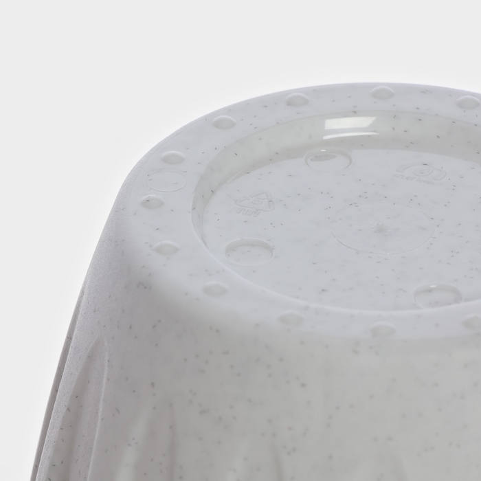 Горшок с поддоном &laquo;Фелиция&raquo;, 900 мл, цвет мраморный