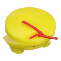 Набор погремушек &laquo;Лягушата: кастаньеты + перкуссионный маракас, 3 шт., цвет желтый, Крошка Я