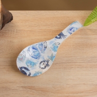 Подставка под ложку "Крабы" дерево манго 25,5х9х3,8 см