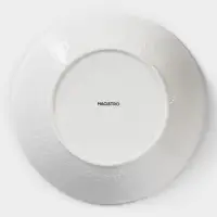 Салатник фарфоровый Magistro &laquo;Цветок Бланш&raquo;, d=23 см, цвет белый