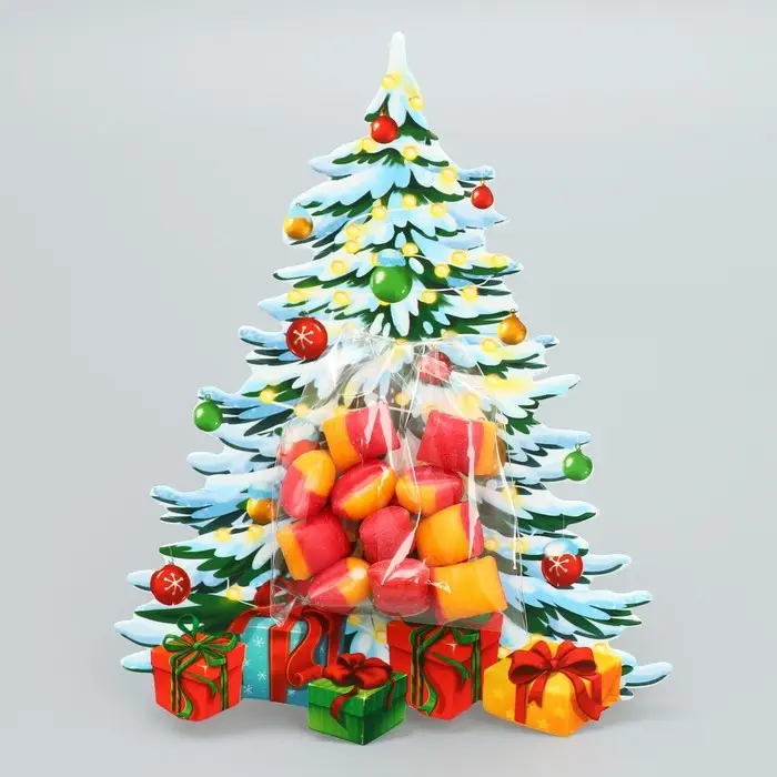 Пакет под сладости &laquo;Ёлка&raquo;, 11 х 6 см