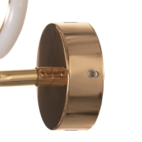 Бра Valentina 14Вт LED 4000-6000К золото 25х25х13см