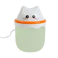 Увлажнитель HM-16 "Котенок", ультразвуковой, 0.21 л, подсветка, USB ( в комп-те)