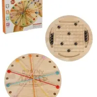 Настольная игра 2 в 1 головоломка Шнурочки + Магнитный бой