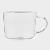 Кружка стеклянная "Кап", 450 мл,13х10х7,8см