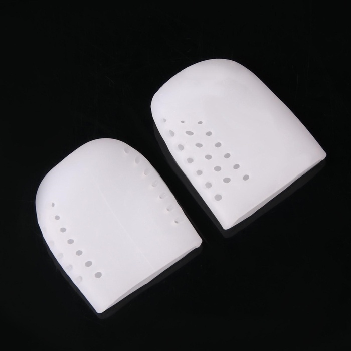 Напальчники для больших пальцев ног, дышащий, силиконовые, 4 &times; 2,5 см, пара, цвет белый