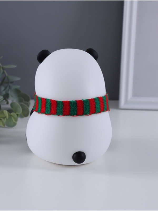 Ночник антистресс "Панда в шарфе" 2Вт LED RGB USB 10,5х10х13,5см