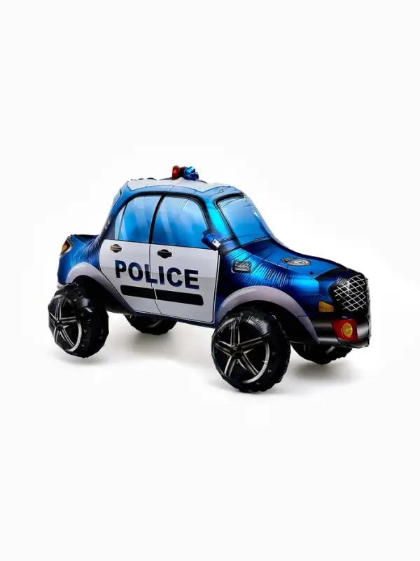 Воздушный шар фольгированный 35" 3D &laquo;Полицейская машина&raquo;, под воздух