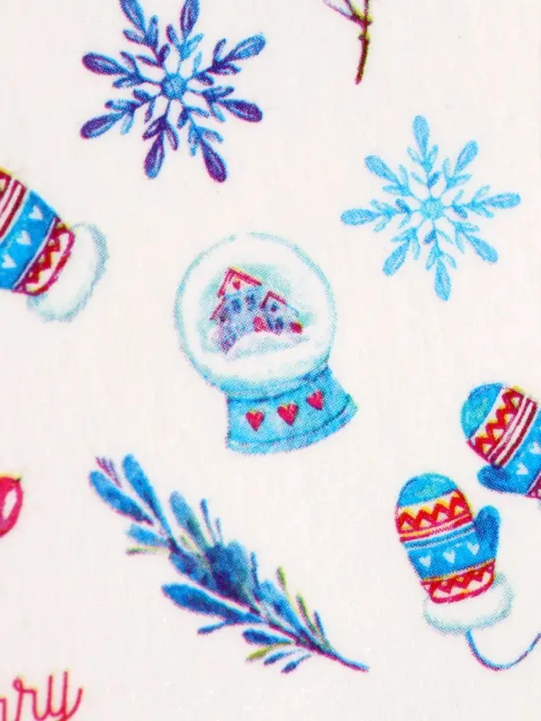 Слайдеры для ногтей &laquo;Christmas feeling&raquo;, разноцветные