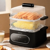 Пароварка электрическая с таймером КТ-6468 - 1000 Вт