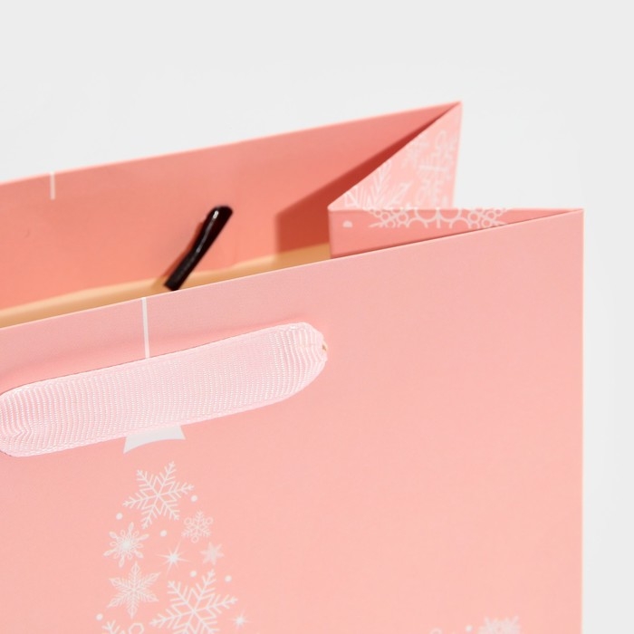 Пакет подарочный новогодний ламинированный &laquo;Сладкого Нового Года&raquo;, MS 18 х 23 х 10 см