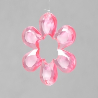 Музыка ветра пластик "Бабочка с цветком" МИКС 4 трубки 40 см