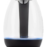 Чайник HYK-G3804 1,7л 2200Вт черный (стекло)