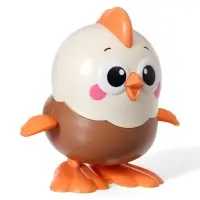 Игрушка заводная "Цыплёнок", цвет коричневый