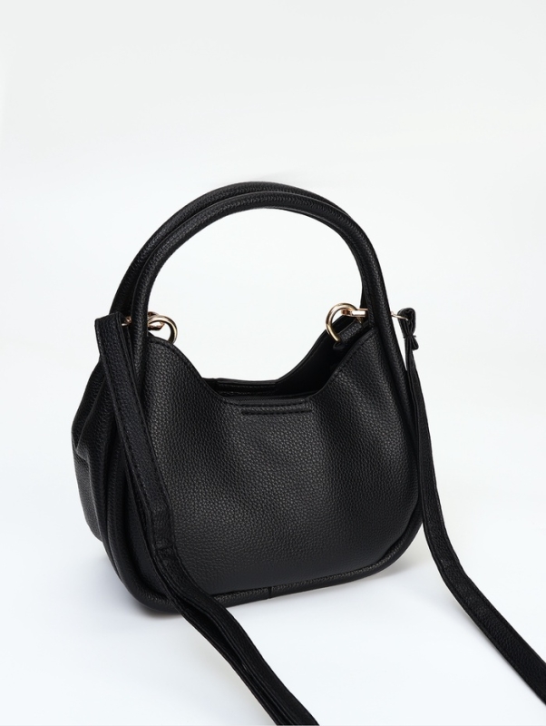 Сумка женская тоут на молнии, цвет чёрный