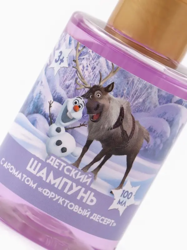 Шампунь детский, аромат фруктовый десерт, 100 мл, Снежная принцесса