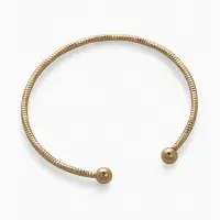 Набор 2 предмета: чокер, браслет &laquo;Обруч&raquo; сердце, цвет золото