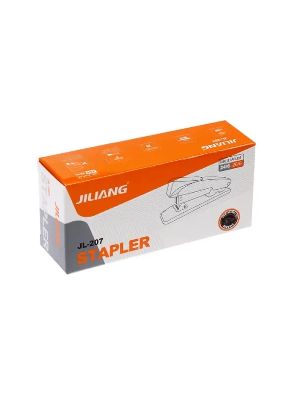 Степлер №24-26/6 18л, металлический черный