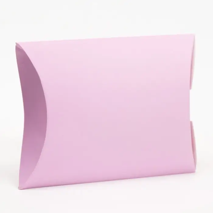 Коробка складная розовая, 19 х 14 х 4 см