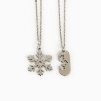 Подвески неразлучники новогодние &laquo;Счастье в каждом моменте&raquo;, 11 х 14 см