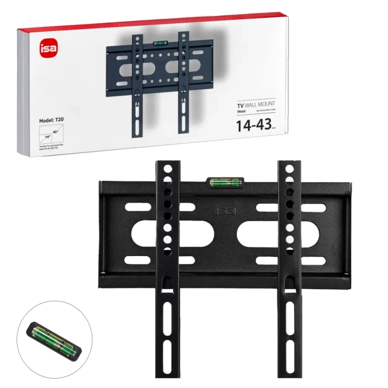 *Кронштейн для TV 14"-43" T20 ISA