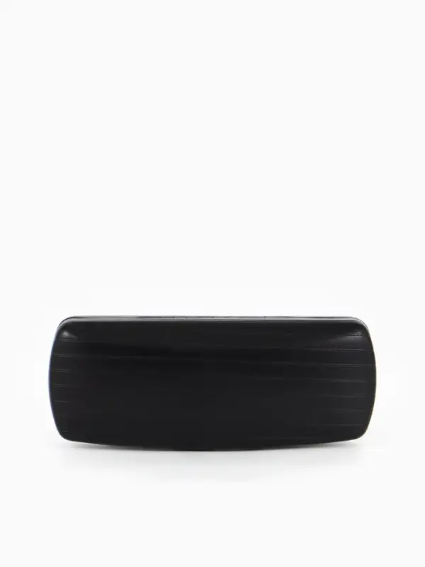 Футляр для очков Июнь2501, 16*6,5*3,5 см, хлопушка, черный