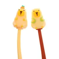 Ручка гелевая-прикол &laquo;Капибара&raquo;, синий стержень, МИКС