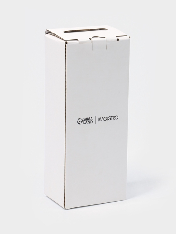 Набор столовых приборов Magistro Flow 24 предмета, цвет серебряный