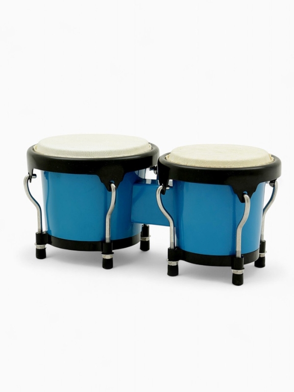 Барабан Бонго Music Life 4 х 5 дюймов, синий