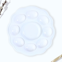 Пасхальная подставка на 8 яиц и кулич &laquo;Цыплята&raquo; на пасху, 24 х 25 см.