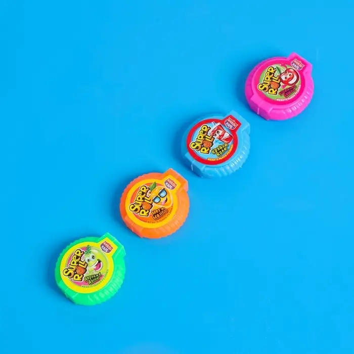 Жевательная резинка Super roll ассорти, 10 г