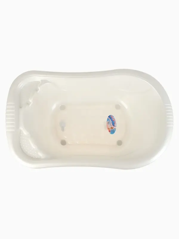 Ванночка детская со сливным клапаном 50 л, цвет белый