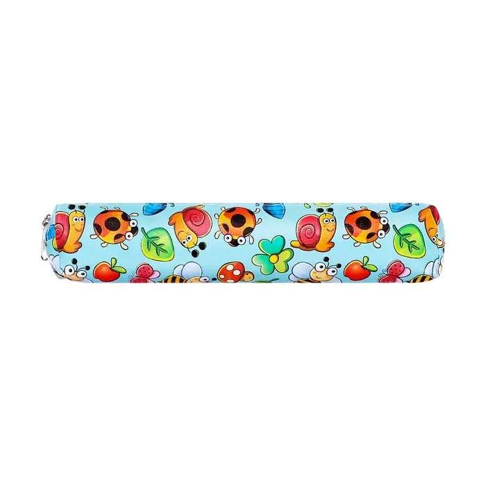 Пенал школьный "Насекомые", на молнии, МИКС