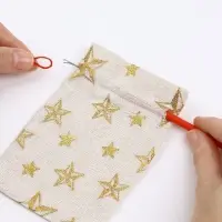 Игла для поднятия петель, 15 см, красная