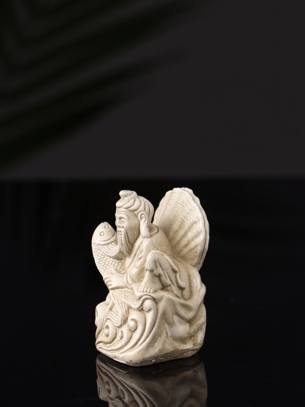 Набор фигур "Нэцкэ" 20х10х7 см, бежевый