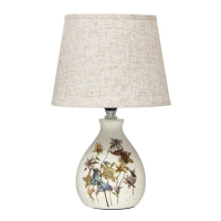 Настольная лампа 16812/1 E14 40Вт белый h.31см RISALUX