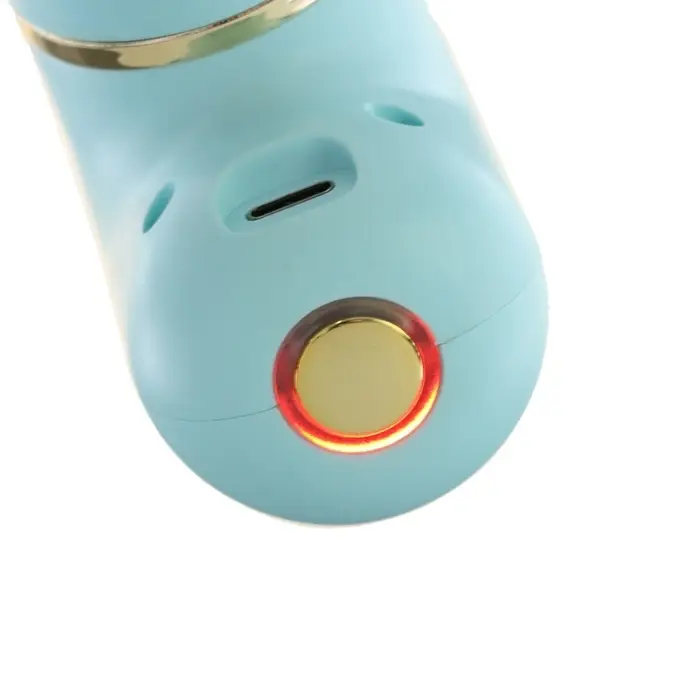 Массажёр для тела LEM-54, перкуссионный, 4 режима, 1200 мА/ч, голубой