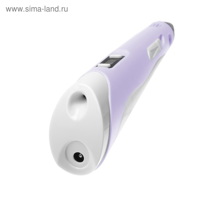 Комплект 3Д ручка NIT-PEN2 фиолетовая + пластик ABS 10 цветов по 10 метров