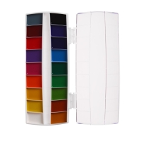 Акварель 18 цветов ErichKrause ArtBerry "Премиум", с УФ-защитой, с увеличенными кюветами XXL, пластик, европодвес, без кисти