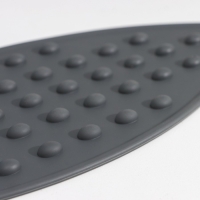 Подставка для утюга Доляна, силикон, 26,5&times;14 см, цвет серый