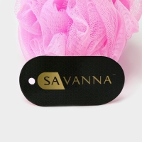 Мочалка для тела SAVANNA &laquo;Единорожка&raquo;, цвет розовый