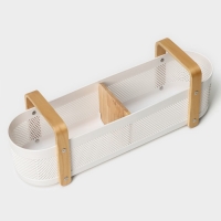 Контейнер для хранения LaDо́m &laquo;Скандинавия&raquo;, 49&times;13,7&times;16 см, цвет белый