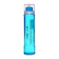 Клей канцелярский ароматизированный 50 грамм, густой, с силиконовым аппликатором, цветной